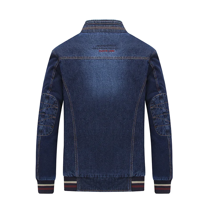 AFS JEEP 2019 New Fashion Denim jacket men streetwear stand collar zipper casual mens jeans jackets coat jaqueta masculina