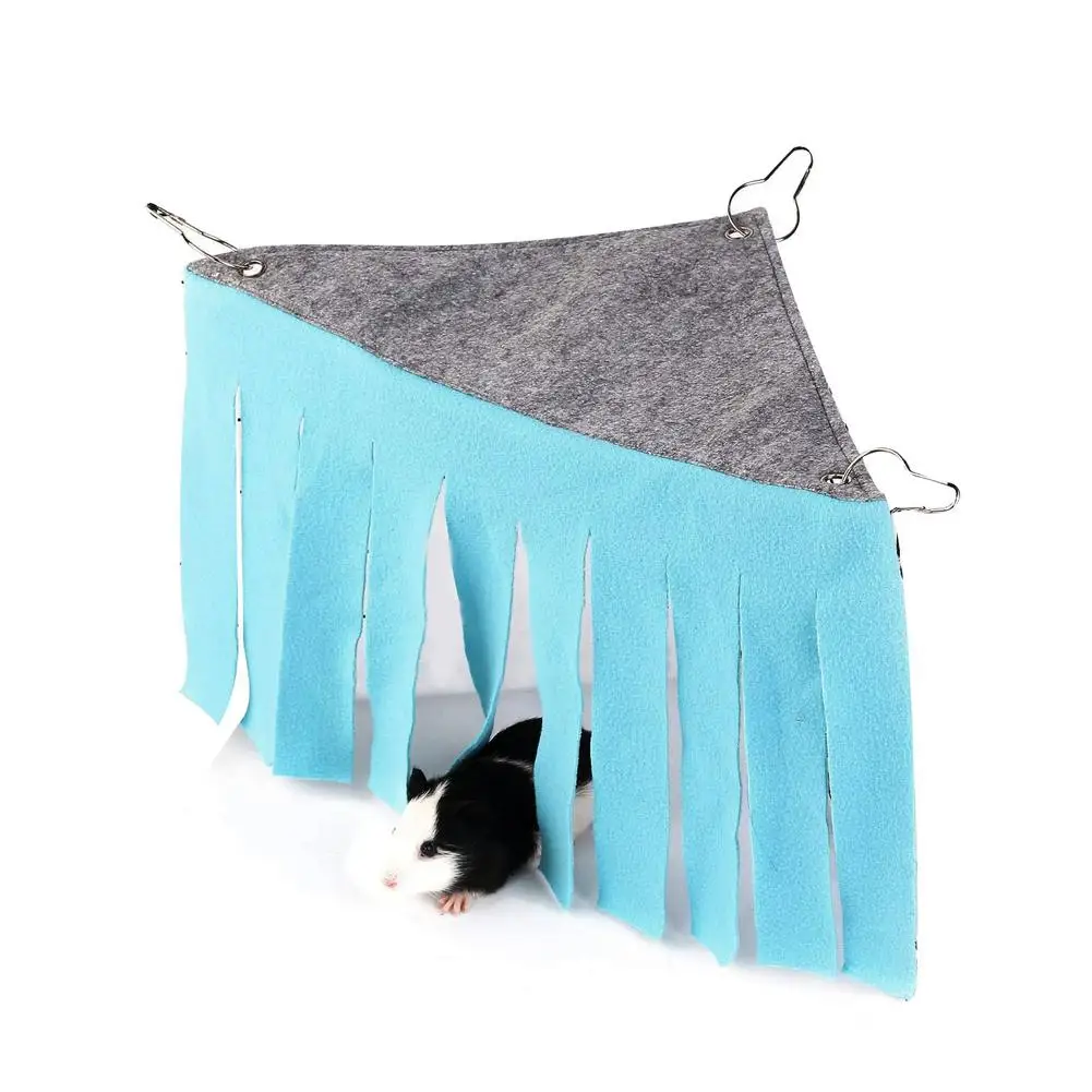 Small Pet House Pet Tent Hideout Hideaway Hammock Hanging Bed Tassel Corner Nest For Hedgehog