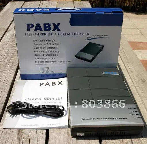 China MINI PABX factory direct supply VinTelecom CS416 office phone system with 4 Lines & 16 extensions PBX