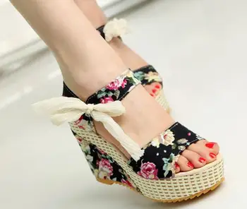 

Women Shoes Sapato Women Feminino Fashion Summer Wedges Platform Sandals Belt Female Chaussure Femme Sandalia Feminina