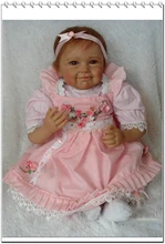 Wholesale 22 Inch Feborn Baby Doll Princess Girl Dolls Soft Silicone Babies Girls Lifelike Reborn Baby Doll Handmade Newborn Toy