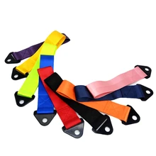 1 шт. 25x5 см высокопрочный нейлоновый гоночный буксировочный ремень Набор для переднего или заднего бампера буксировочный крюк Буксировочные Ремни Автомобильный аварийный инструмент буксировочный трос