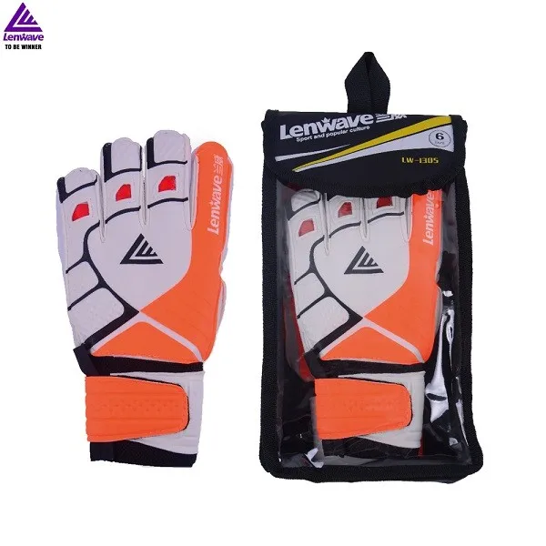 Latex Goalkeeper Gloves Soccer football gloves-latex plam Goal Keeper Gloves For Training