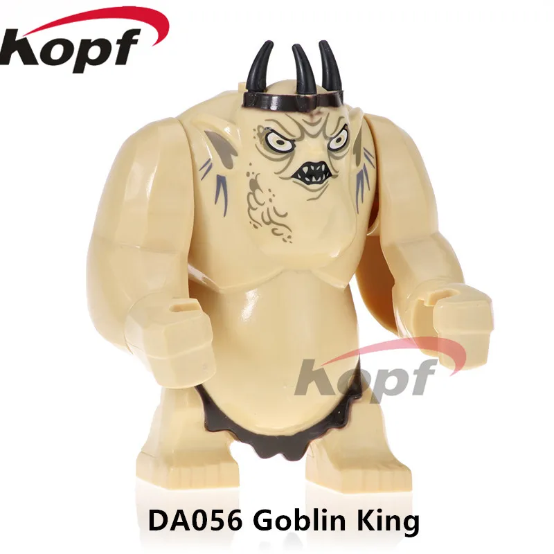 

DA056 Super Heroes Lord of the Rings Goblin King Cave Troll Big Size Figures Hulk Building Blocks Model For Children Gift Toys
