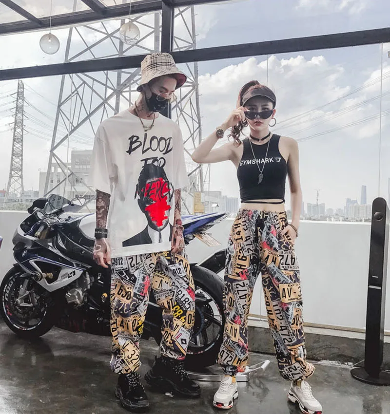  Hip Hop Harem Joggers Pants Man harem Jogger  (15)