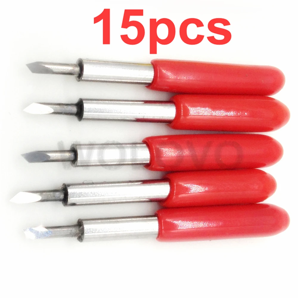 

15pcs 45 degree Roland Cricut Cutting Plotter Vinyl Cutter Knife Blades
