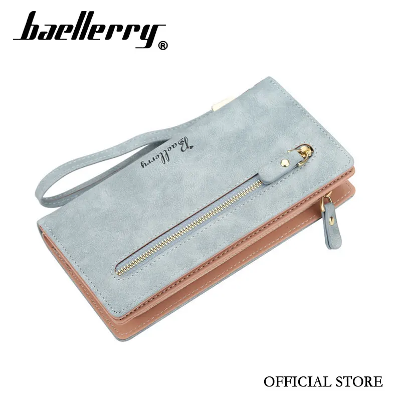 Новый модный длинный женский кошелек Baellerry из искусственной кожи держатель для