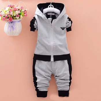 

Baby Clothing Set Long Sleeve Baby Boys Set Autumn Winter Hooded Sweatshirts+Pant Baby Boy Clothing Sport Kid Clothes Suit