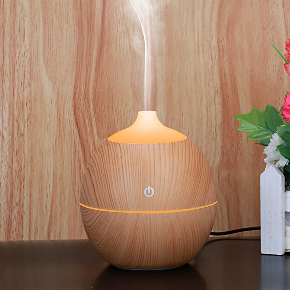 USB 130ML 7LED Air Humidifier Ultrasonic Aroma Essential Oil Cool Mist Diffuser (30)