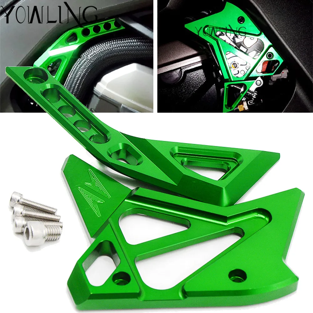 

Z1000 Fuel Injection Jnjector Cover Engine Stator Protective Cover Frame Decoration Cover For Kawasaki Z1000 2014 2015 2016