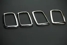 For Mitsubishi ASX ABS Chrome trim handle bowl decoration box ring 4PCS lot for Mitsubishi ASX