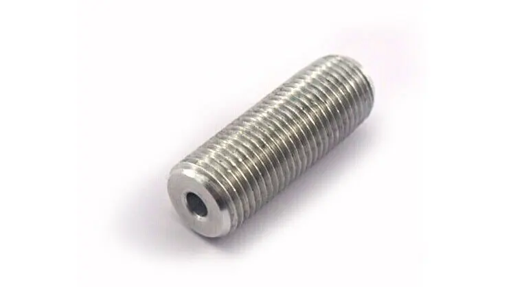 

Threaded pipe feeding pipe,for Reprap Budaschnozzle v2.0, suitable for 2.0mm material ,made of Aluminum Alloy, free shipping