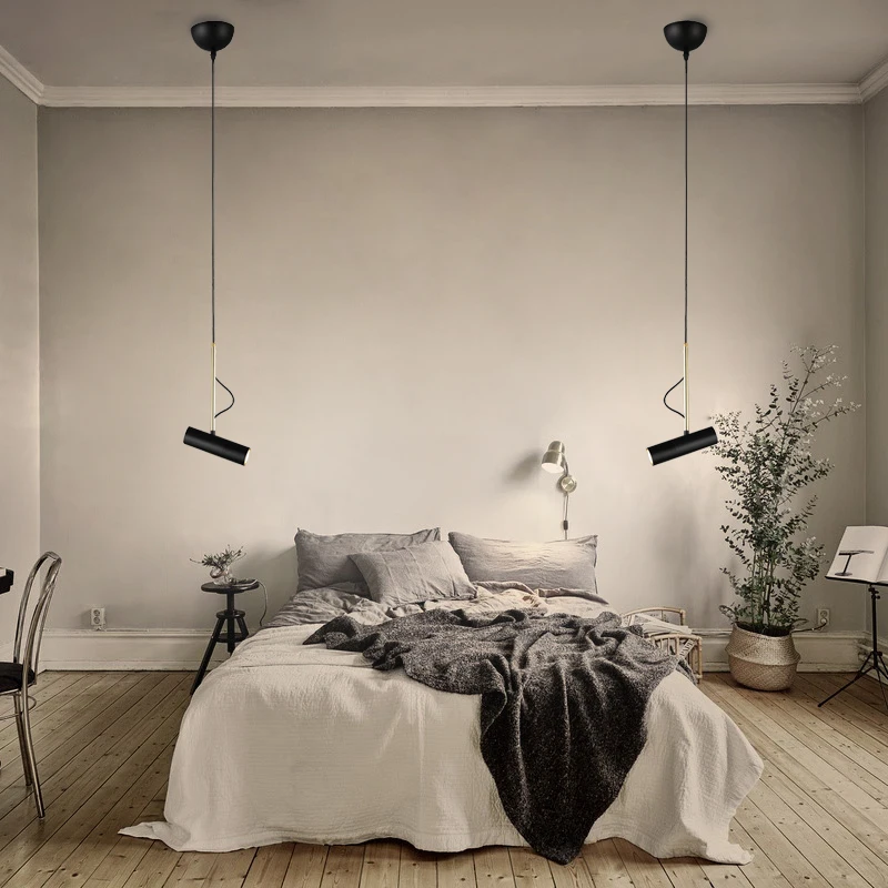  LukLoy Kitchen Island Pendant Light Bedside Hanging Suspension Lamp Direction Adjustable LED Spot L - 32992509963