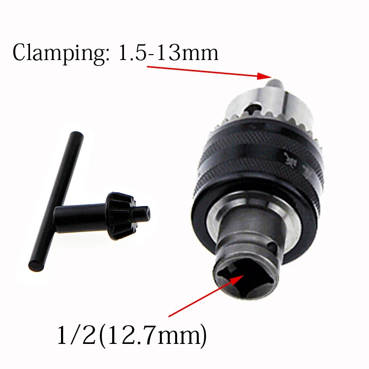 Charging electric wrench change Electric drill dedicated Drill chuck 1.