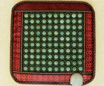 

2016 High Quality Heated Jade Massage Cushion Jade Mat for Office&Household Used 45cm*45cm Free Shipping