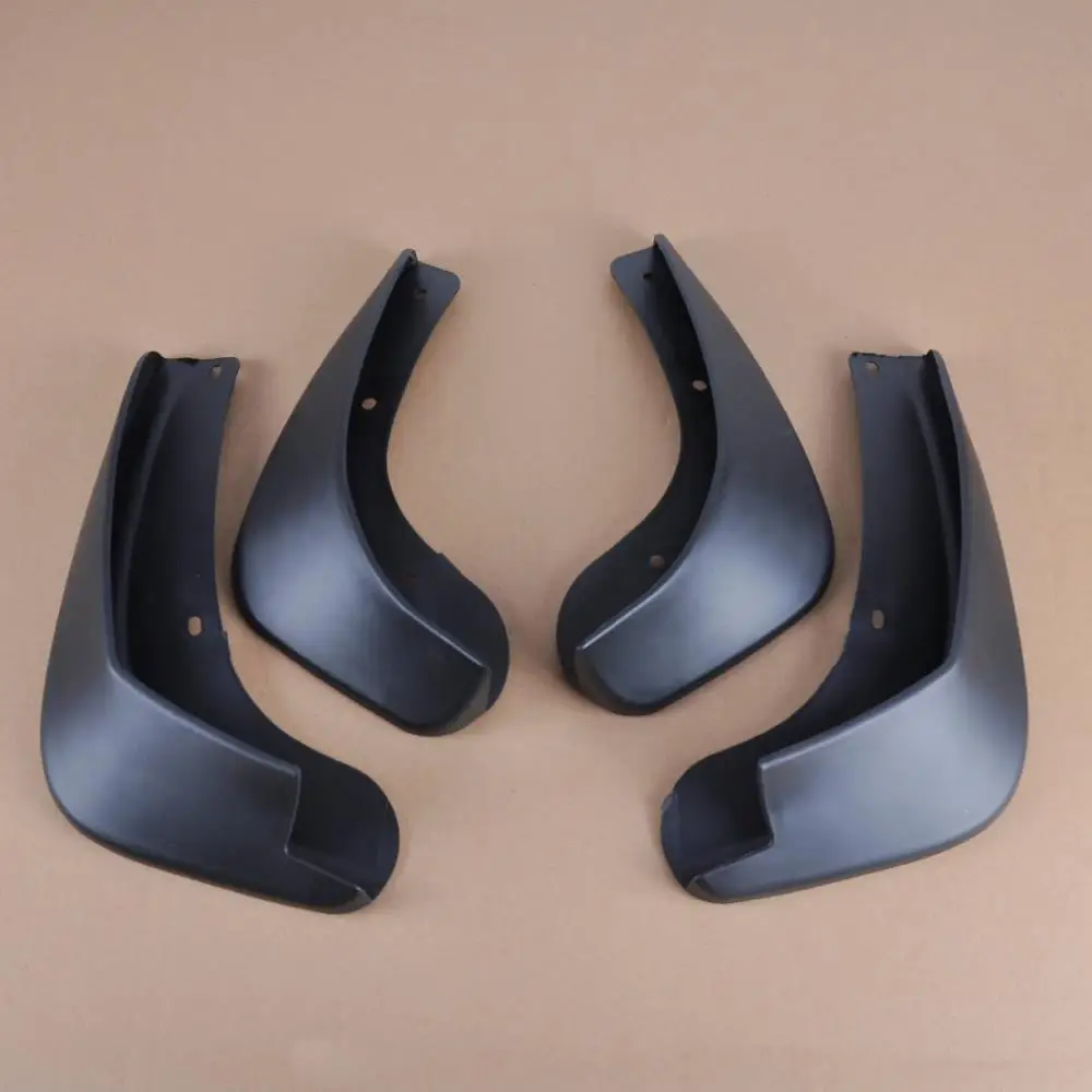 

New Car Mudguard Splash Guards Fender Mud Flaps For 2007-2013 Nissan iASHQAI / QASHQAI +2 Black Mudflaps Fenders