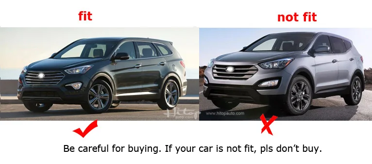 Разные автомобили! Для Hyundai Grand Santa Fe Santafe 2013 2018 боковая молдинговая Накладка на