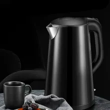 Электрический чайник, не гладильный, бытовой, 304, нержавеющая сталь, автоматический, с изоляцией, большая емкость, чтобы открыть