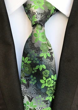 

8cm Fashion Men Floral Ties Unique Wedding Party Flowers Necktie
