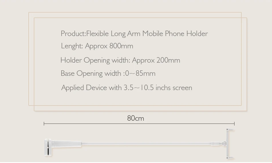 Bracket Phone Tablet Holder For iPhone 7 6 6S Plus iPad For Samsung S8 Plus S7 S6 Edge Stand (4)