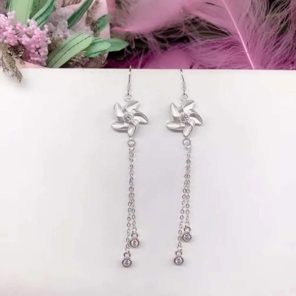 

JOOCHEER Sterling S925 silver Stud Earrings pearl 925 Stud Earring Ear Studs trendy fashion rock romatic