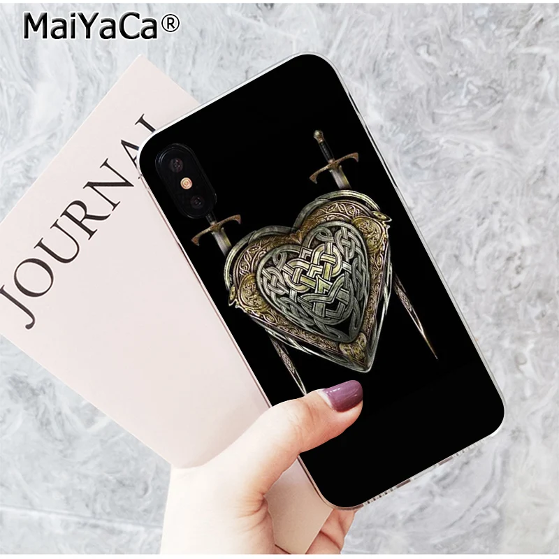 MaiYaCa vikings Ragnar Vikings Season 3 Hot Selling Fashion Cell Case for iPhone 5 5S 6S 6plus 7 7plus 8 8Plus X Xs MAX XR