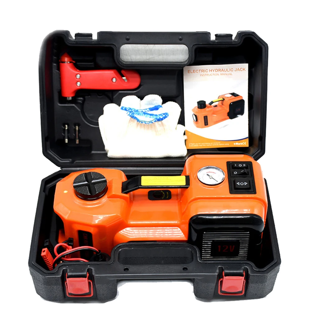 Everpower 12V 5.0 Ton Electric Hydraulic Floor Jack Lifting Tool 3 in 1 Set Whole Set of Car
