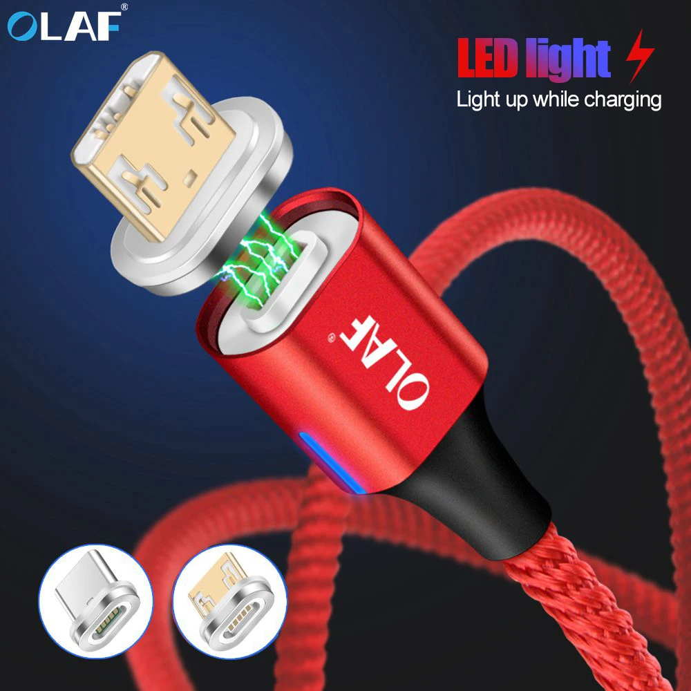 OLAF USB Cable For Lightning iPhone USB Type C Micro usb cable