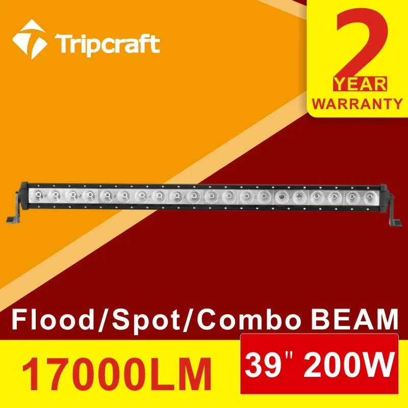 

SUPER SLIM 200W LED LIGHT BAR COMBO BEAM 39INCH FOR OFFROAD CAMPING 4x4 ATV UTV USE USA C REE CHIP