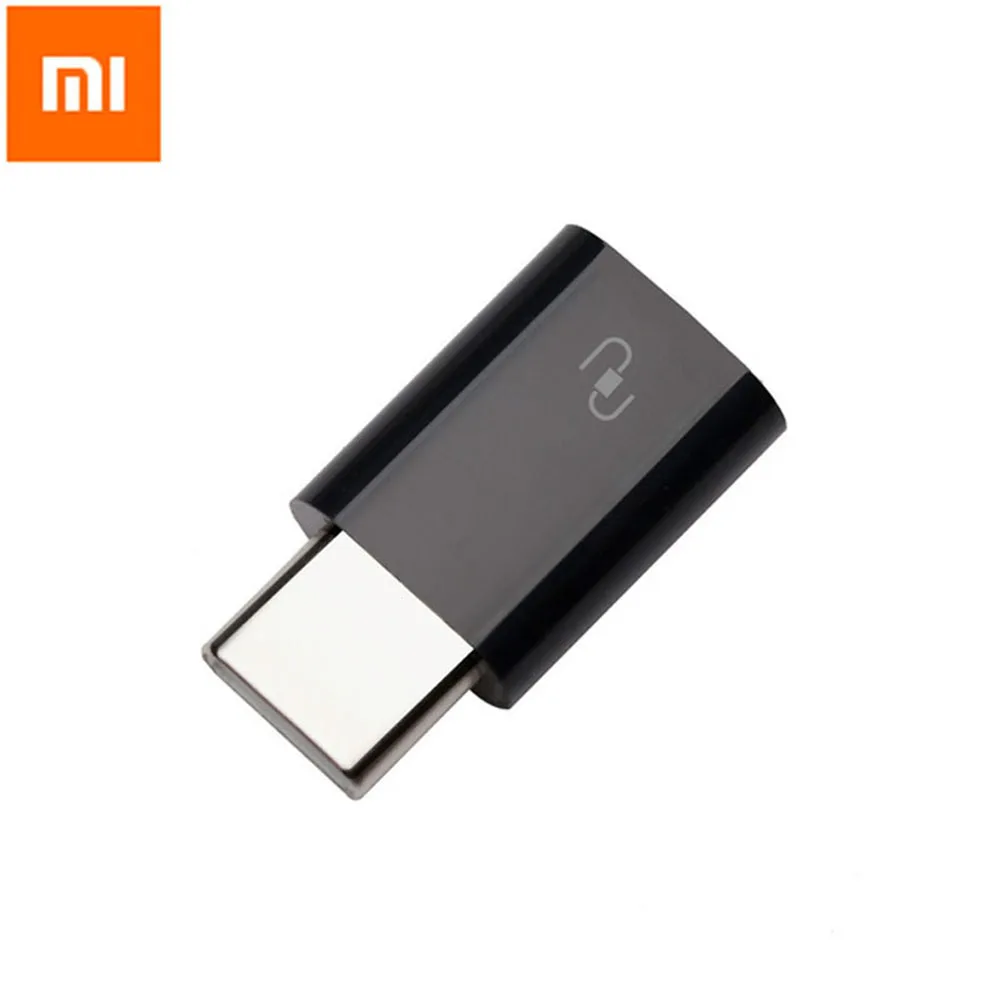 Xiaomi USB 3 type C type-C штекер для mi cro USB Женский конвертер адаптер для Xiao mi 4C 4S 5 OnePlus Two 2 Nexus 5X6 P - Цвет: Черный