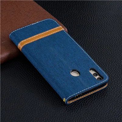 Denim Leather Flip Case For Huawei Y5 Y6 Y9 2018 Y5 2017 Enjoy 8Plus Honor 8C 7X 7C 7A Magnet Card Slot Wallet Cover Case Coque (12)