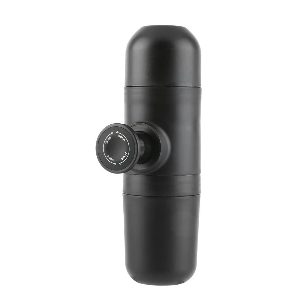 Mini Portable Coffee Machine Manual Espresso Maker Coffee Bean Grinder