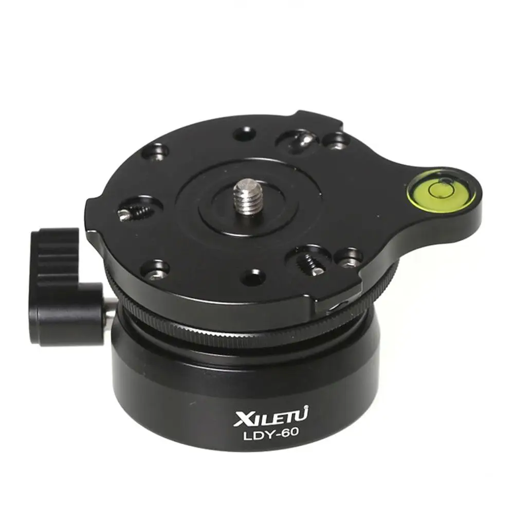 Preise XILETU LDY 60 Anpassung Plattform für Stativ Einbeinstativ Halbkugel Basis Panorama Kopf 1 4 \