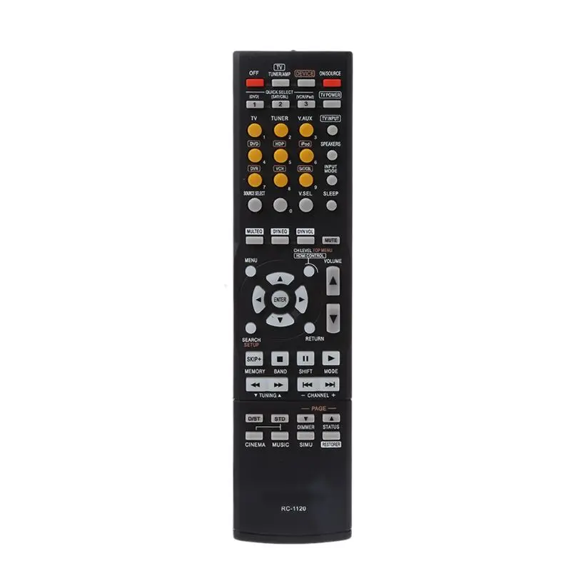 Replaced Remote Control RC-1120 RC1120 for Denon AV Receiver AVR-590 DHT590BA AVR-1610 Television Controller Replacement