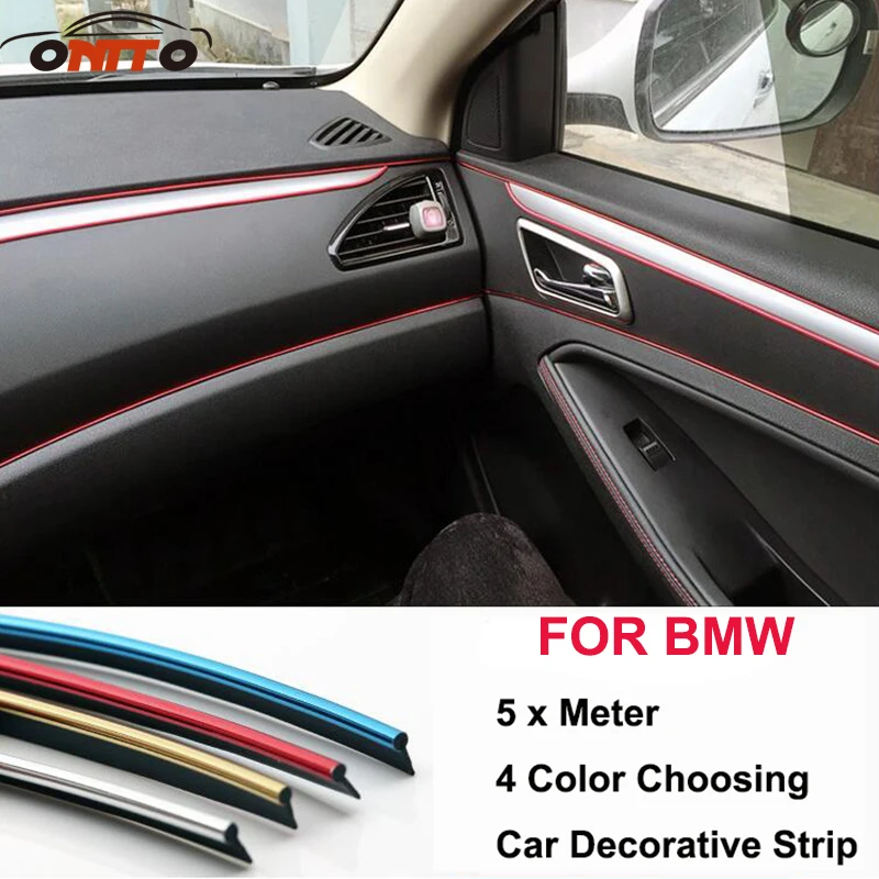 5 Meter decoration strip PVC decorative tape dash panel trim strip automotive for auto