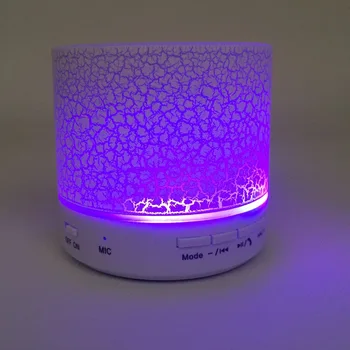 

Portable Mini LED Bluetooth Speakers Wireless Hands Free Speaker Support TF USB FM DJA99