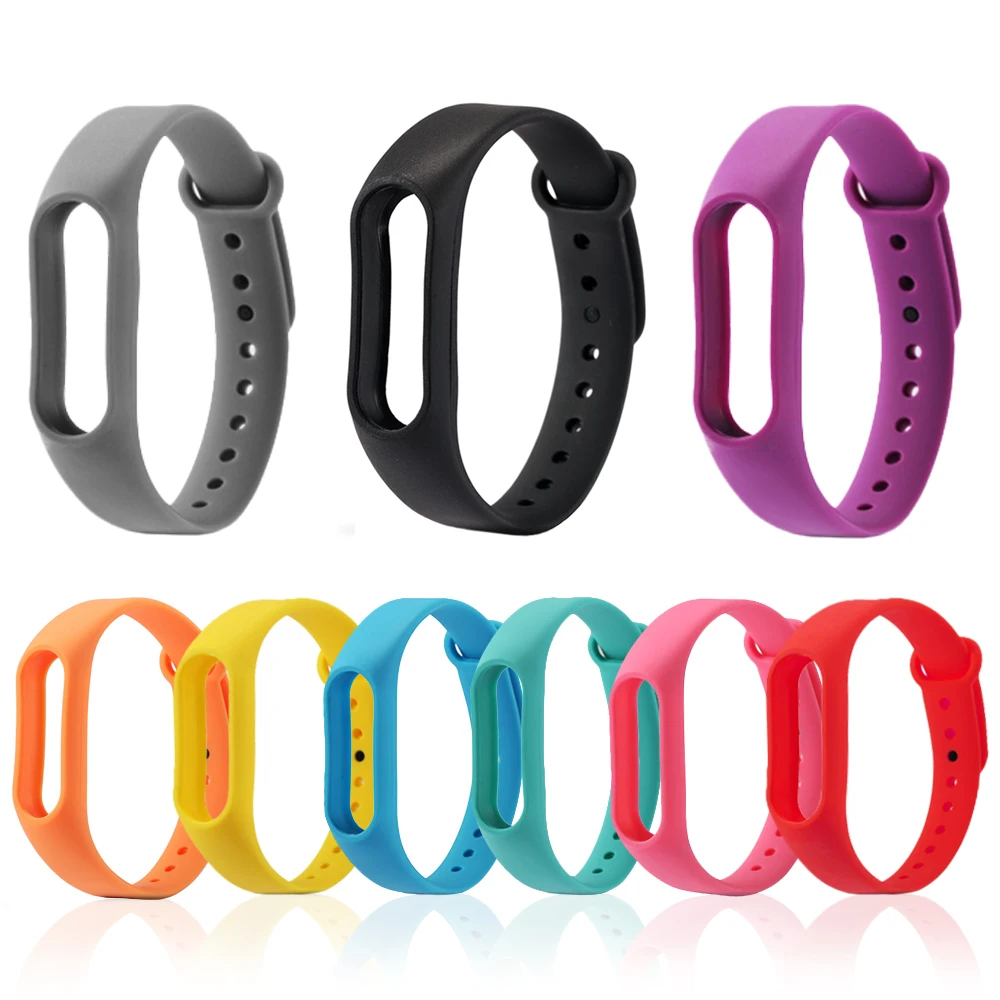 Replacement Watchband for Original Miband 2 Xiaomi Mi band Wristbands Wrist Strap Silicone Watch Band | Электроника
