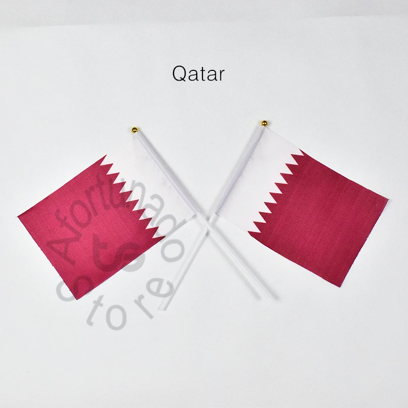 Катар 14*21 см флаг фотография баннер | Дом и сад