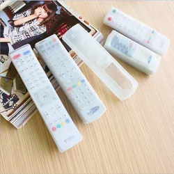 1PC Silicone TV Air Condition Remote Control Protctive Case Waterproof Dustproof Protector Washable Storage Bag