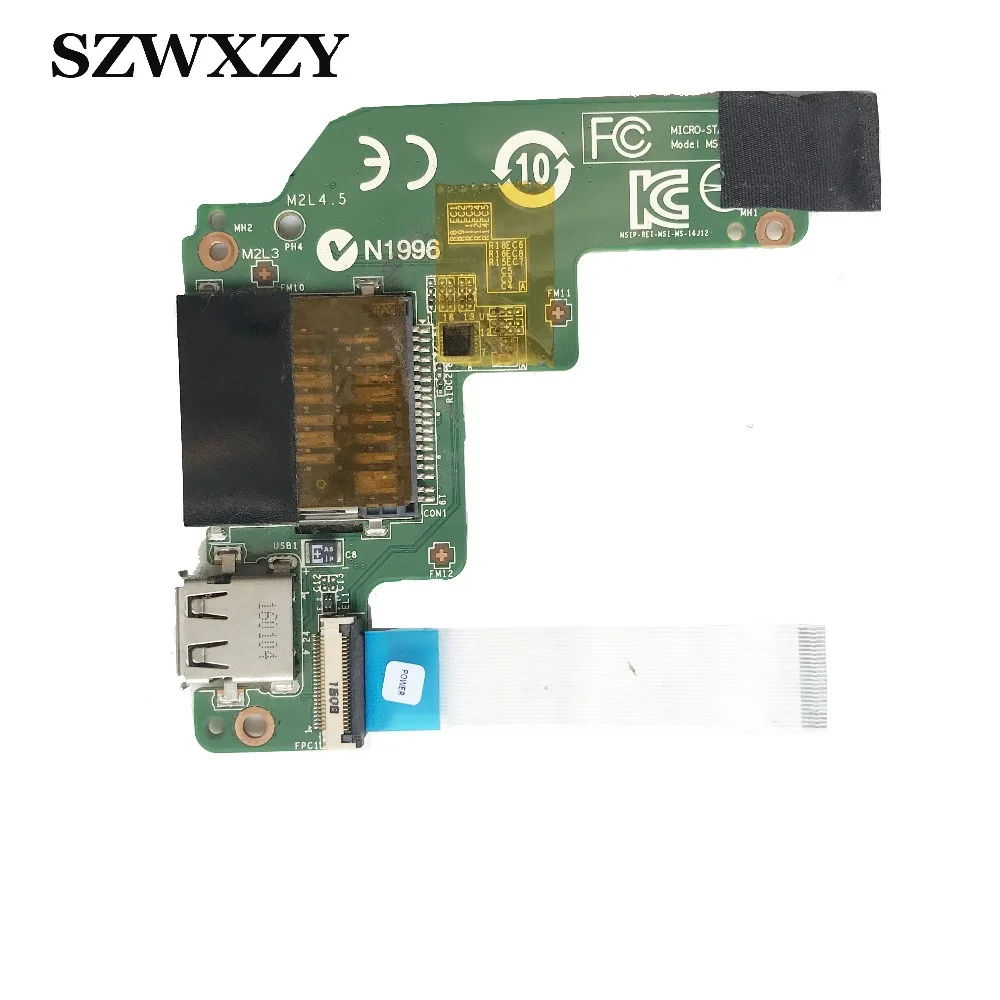 

MS-16J12 VER 1.0 FOR MSI GE72 GE72-003US Series Laptop USB Card Reader Media Button Board 95% NEW