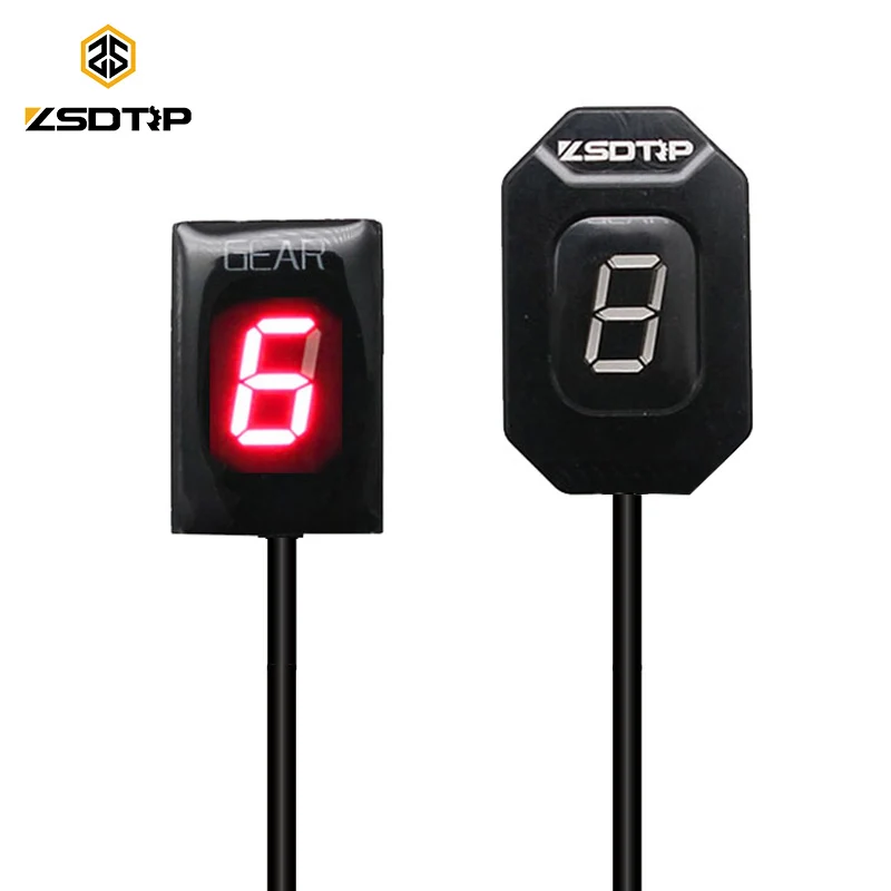 Buy ZSDTRP Waterproof Motorcycle Gear Indicator Red