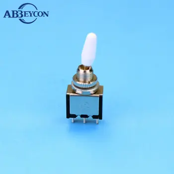 

IBTS031 KNX-1-D1 ON-ON or ON-OFF-ON 3 solder terminal toggle switch with white cover blue toggle switch