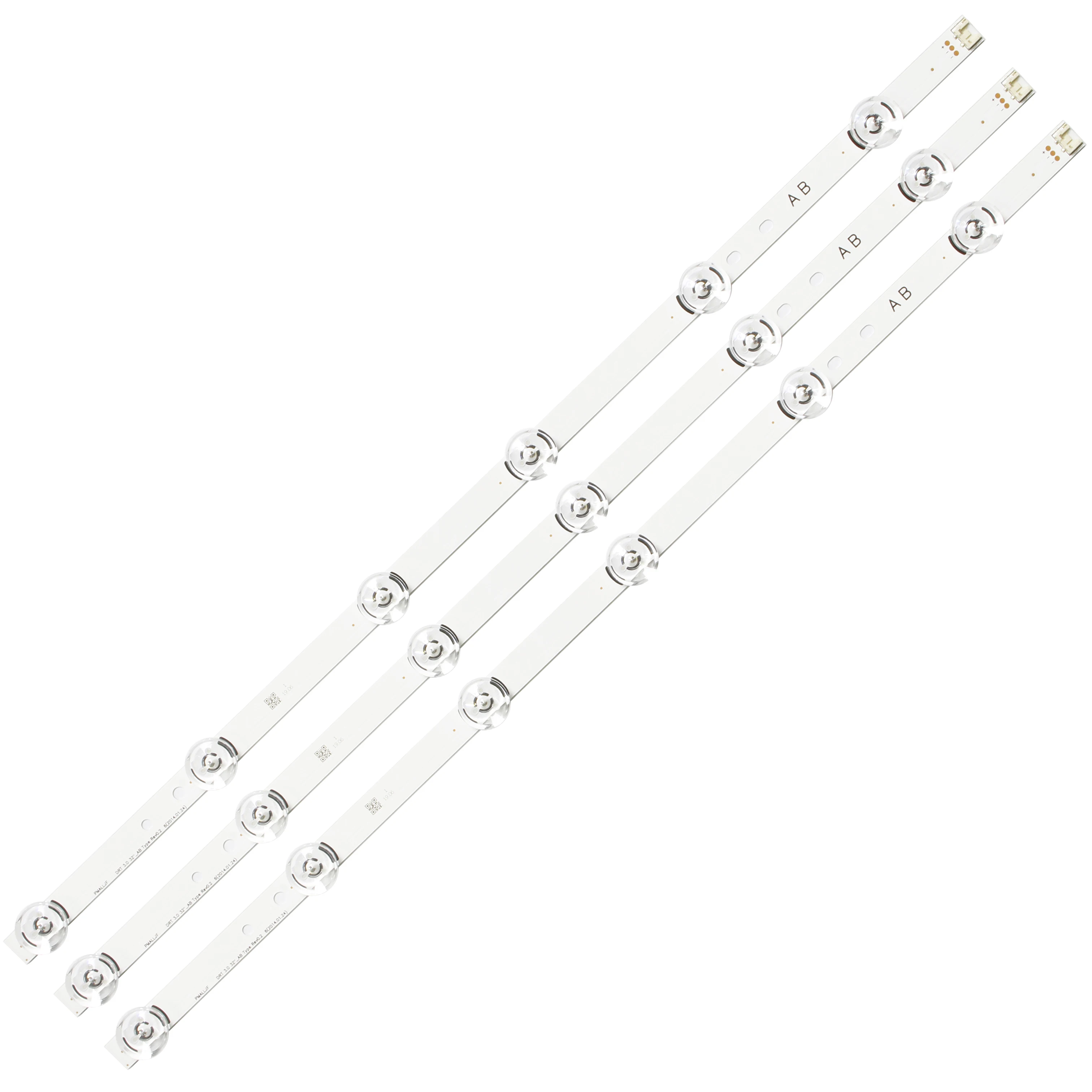 

3pcs LED Strip for LG 32'' 59cm 32LB550U LV320DUE 32LF5800 32LB5610 32LB550B 32LB580 32LB5600-UZ Innotek DRT 3.0 TV