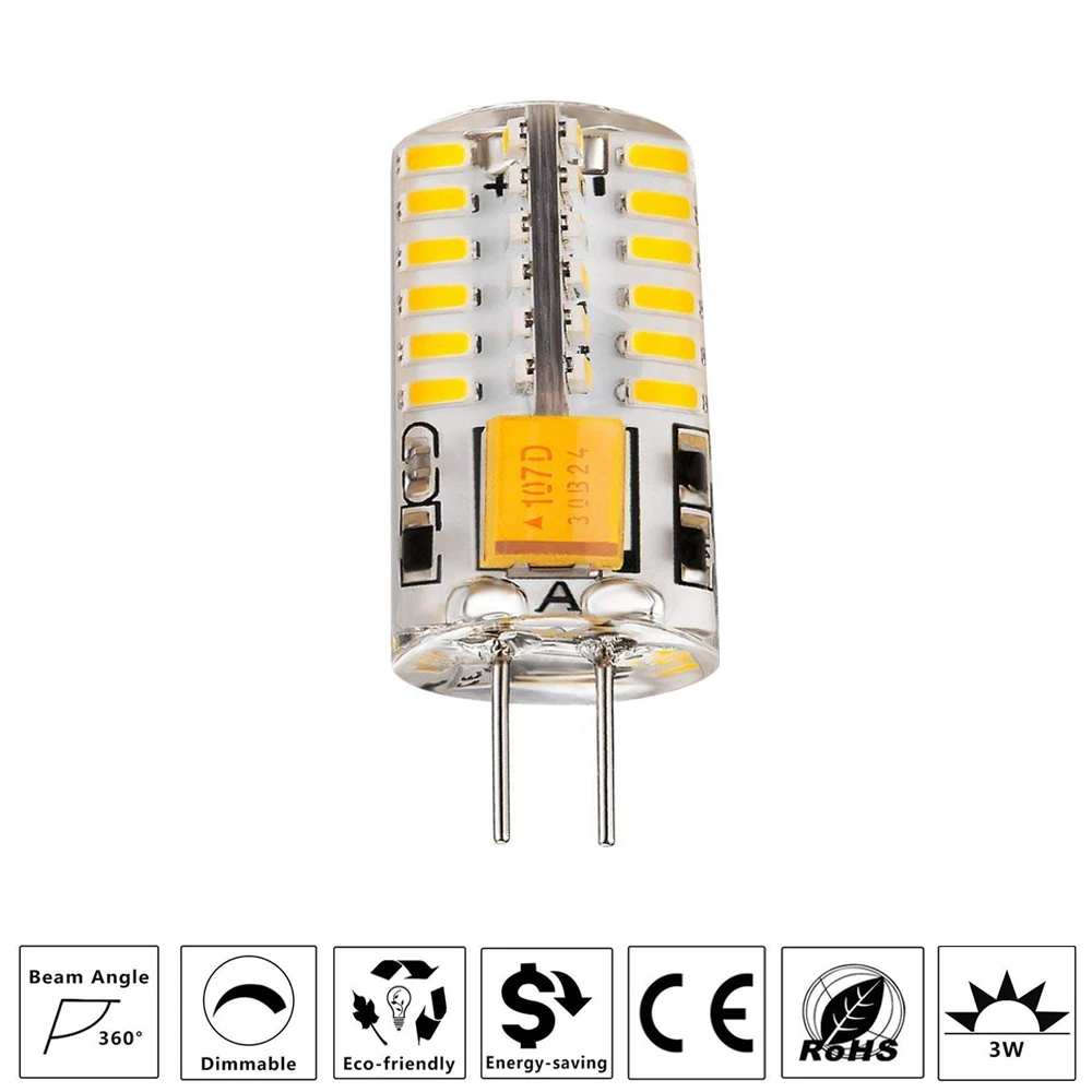 3014 светодисветодиодный G4 48 SMD 3 Вт светильник почка освесветильник лодки s AC/DC 12 В