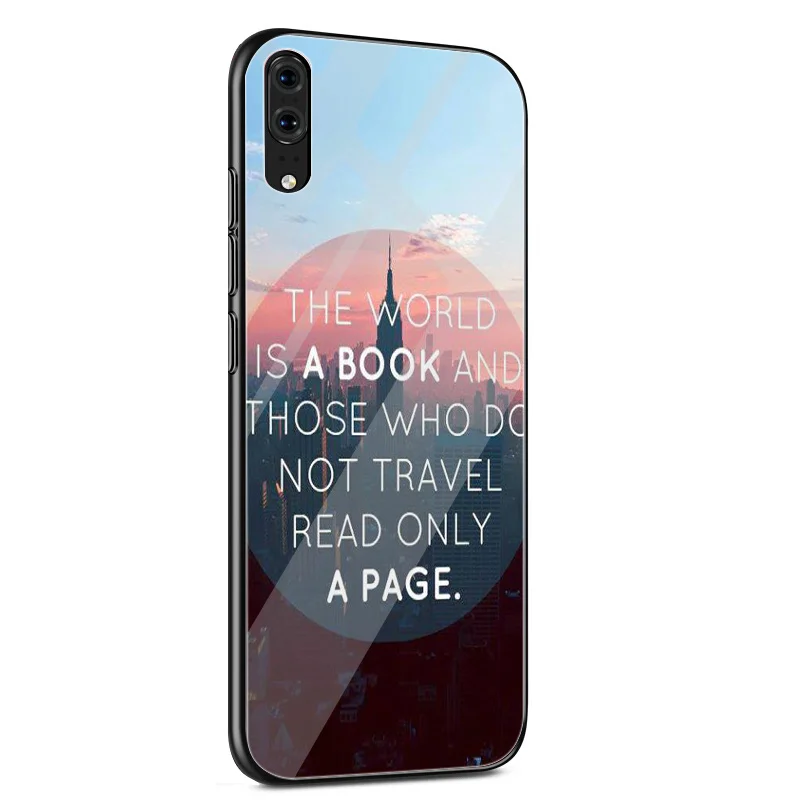 Gerleek Нью Йорке Стекло чехол ТПУ для Xiaomi mi A1 A2 красный Примечание 8 Lite 9 5 6 7 Pro 6A 4X