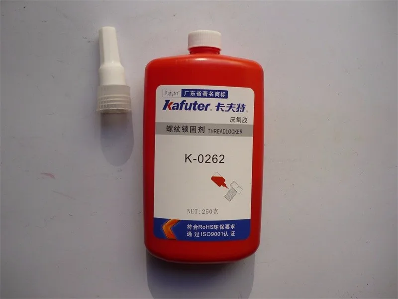 Новинка 2 шт. kafuter K-0262 250g металлический фиксатор резьбовых соединений агент Анаэробный Клей Высокая прочность винт с резьбой антикоррозийный клей