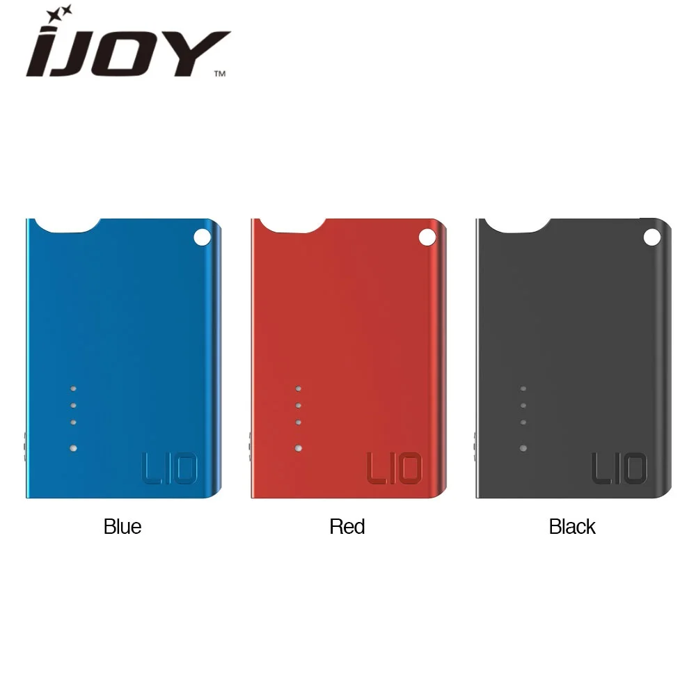 Оригинальный IJOY LIO Device battery 400 мАч встроенный аккумулятор со светодиодный ным индикатором уровня заряда батареи электронная сигарета Vape MOD vs