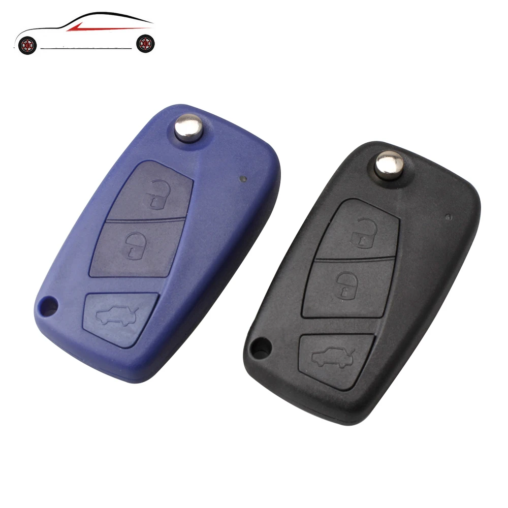 

GORBIN 3Buttons Folding Remote Key Shell Case Cover For FIAT SIP22 blade For FIAT Punto Ducato Stilo Panda Key Shell Case