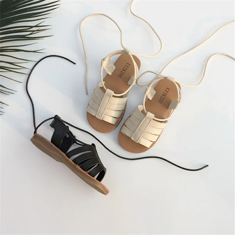 

Sunshine & Rainy Girl Gladiator Sandals Genuine Leather Kids Shoes For Girls Summer Princess Sandals Footwear For Children