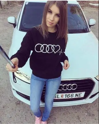 New Fashion Female Sweatshirt Women Fashion Girls Tops Maglie